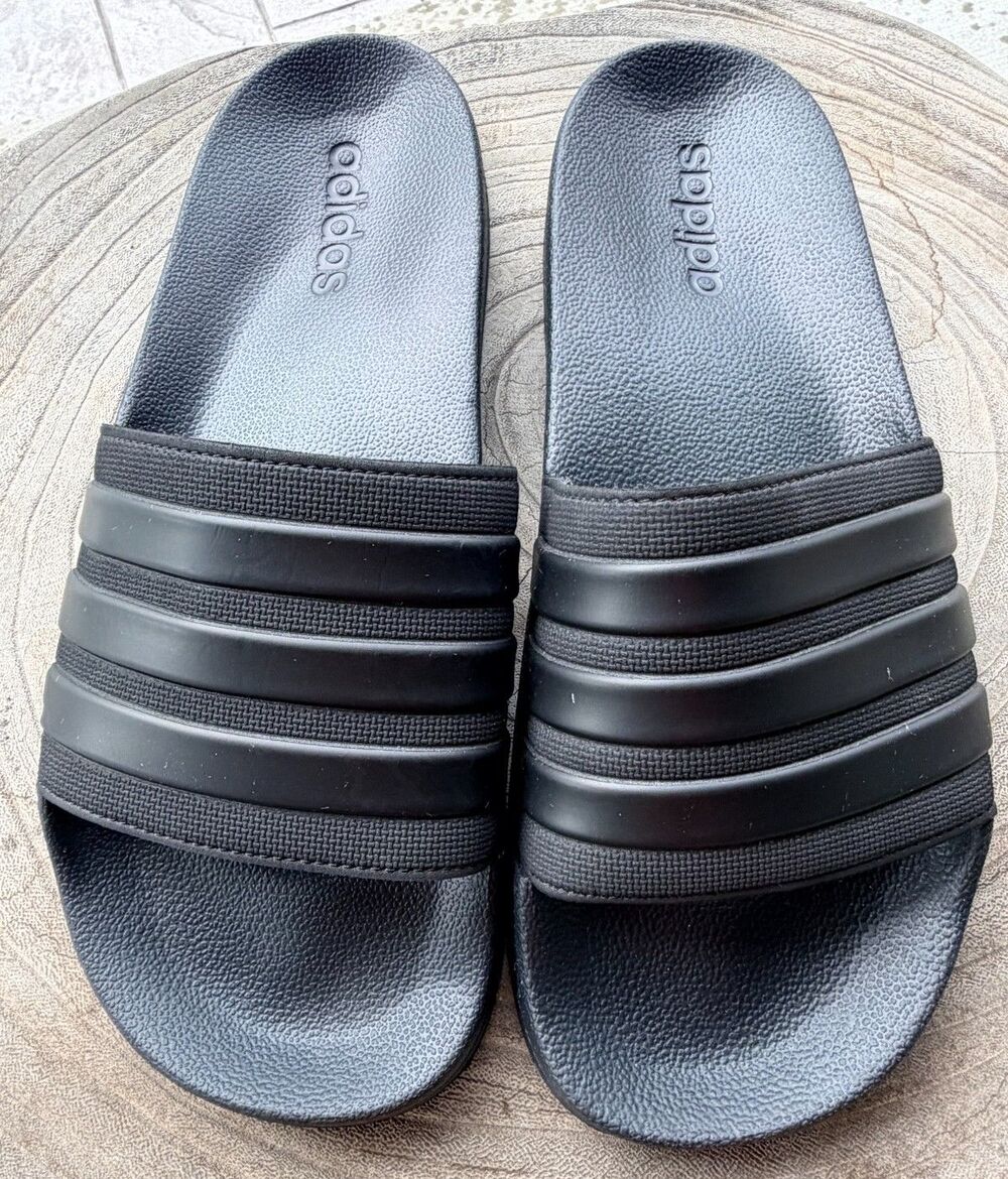 Adidas Adilette Shower Slides SZ 10 Black Slides GZ3772